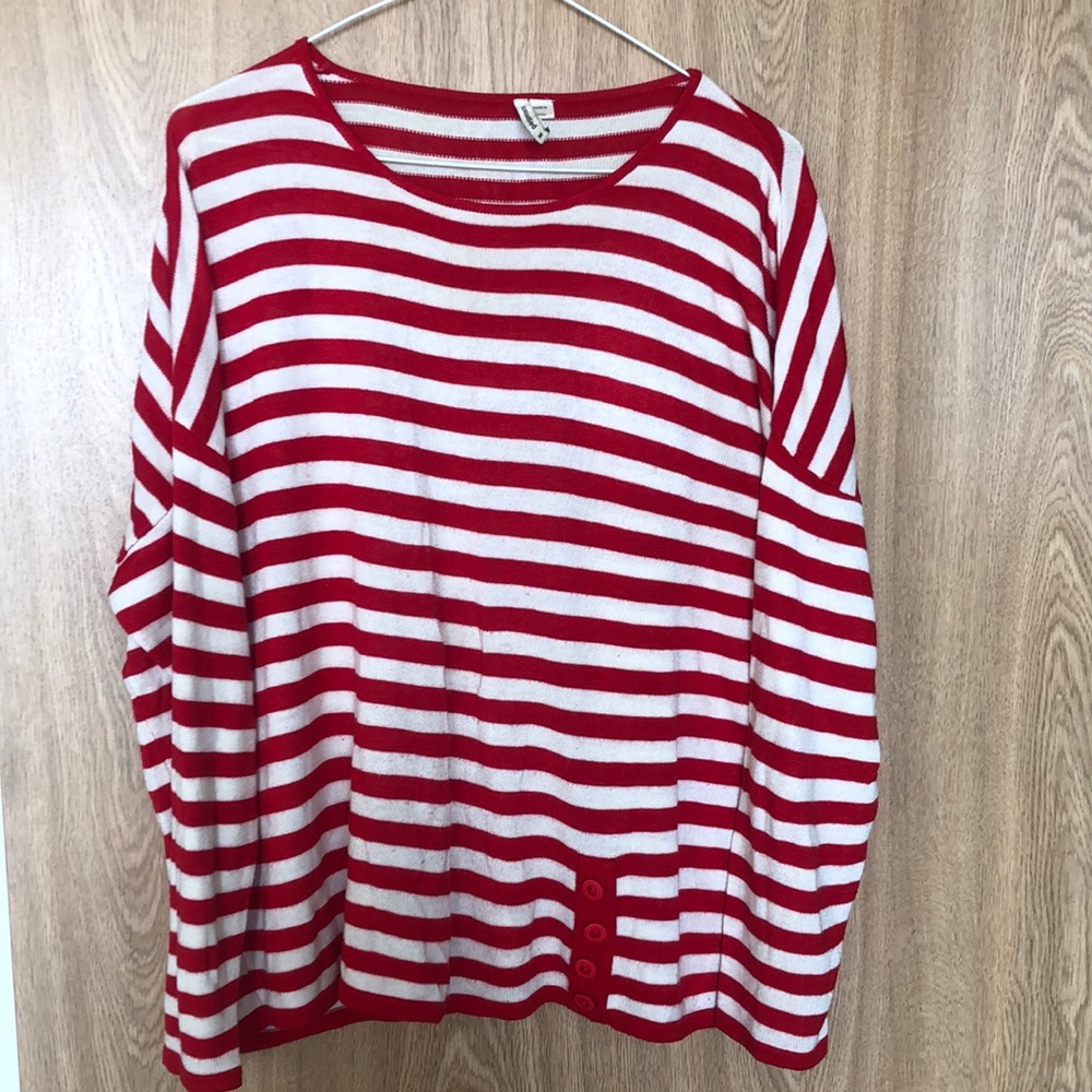 Great light striped sweater